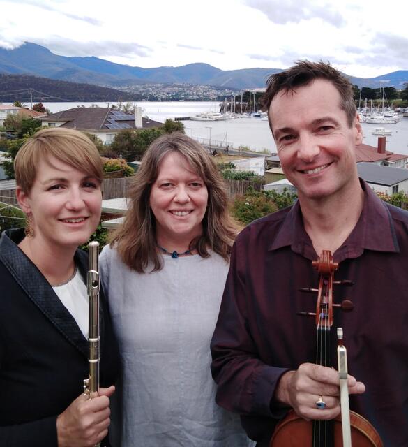 Piano, Viola and Flute trio